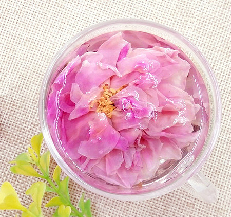 玫瑰花冠茶